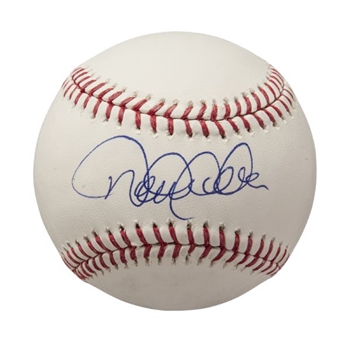 Derek Jeter Single-Signed Official Major League Baseball (PSA/DNA 9)